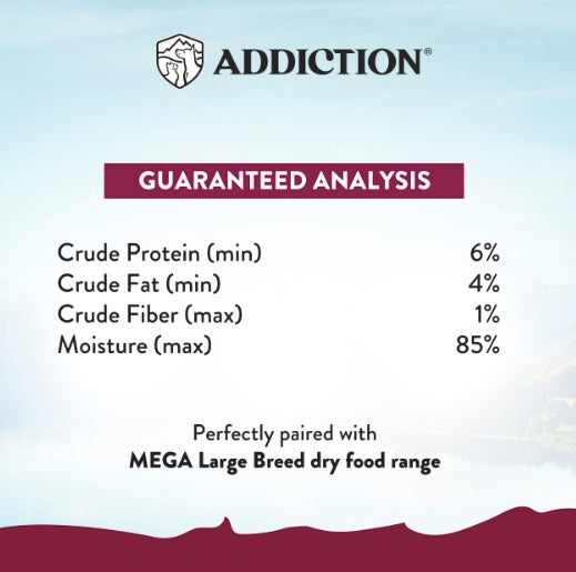 Guaranteed Analysis for Chicken Dinner for dogs New Zealand