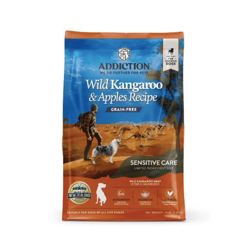Grain Free, sensitive care.