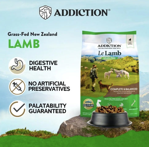 Addiction Le Lamb kibble 15kg