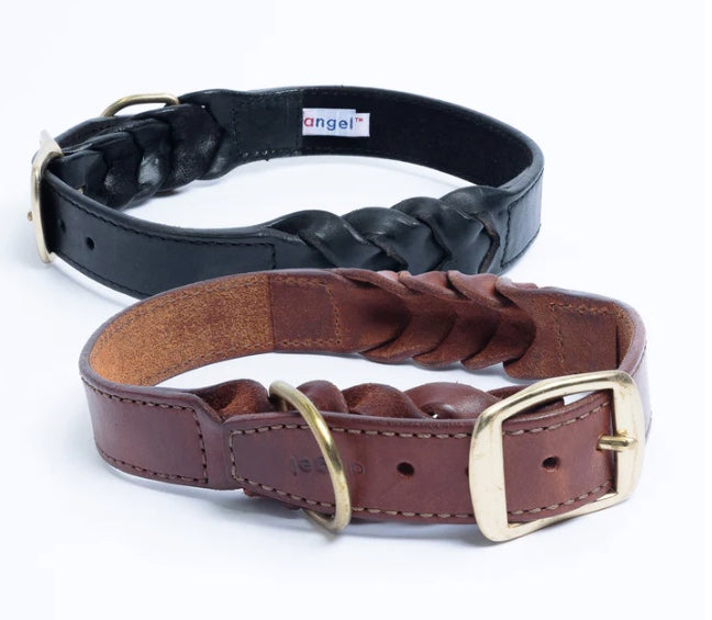 Genuine leather dog collar NZ