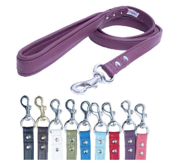 182cm / 6ft Long Leather dog lead
