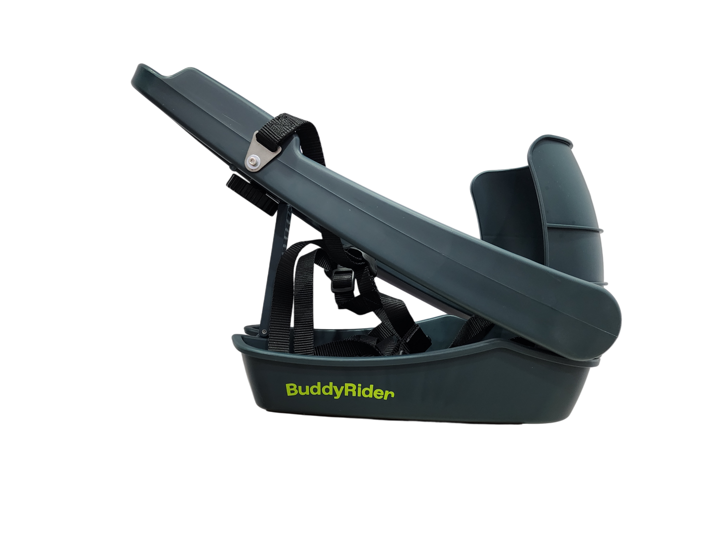 Buddyrider pet seat fits securely on a bike NZ