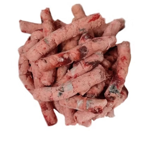 Image showing what the Carnivoro Raw Pellets look like.