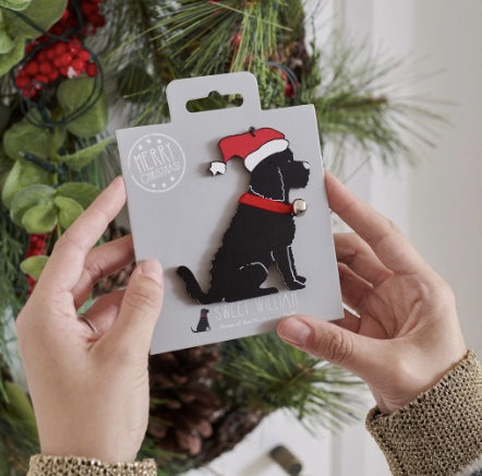 Black Oodle Christmas Decoration NZ