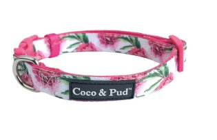 Luxury floral Peony dog collar