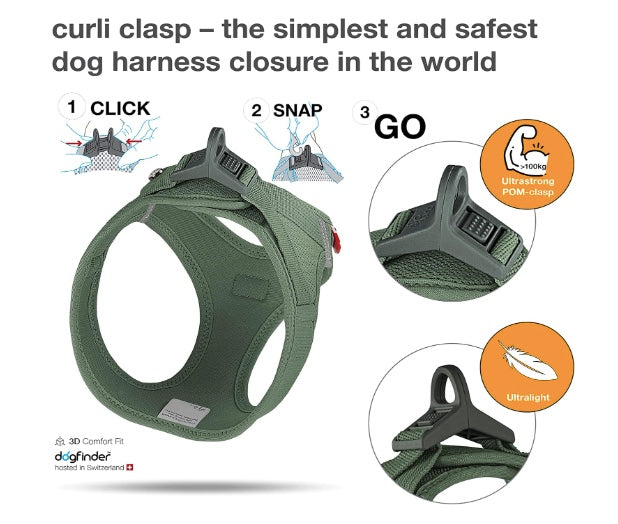 The new buckle is so easy to do up.