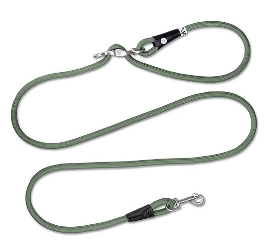 Adjustable dog rope lead