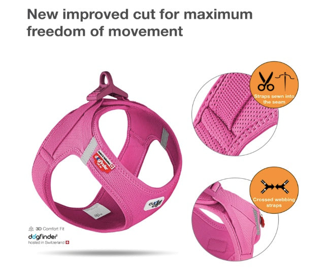 Improved cut for maximun freedom of movement.