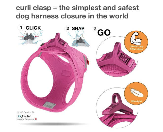 Click nap and Go so easy to put on.