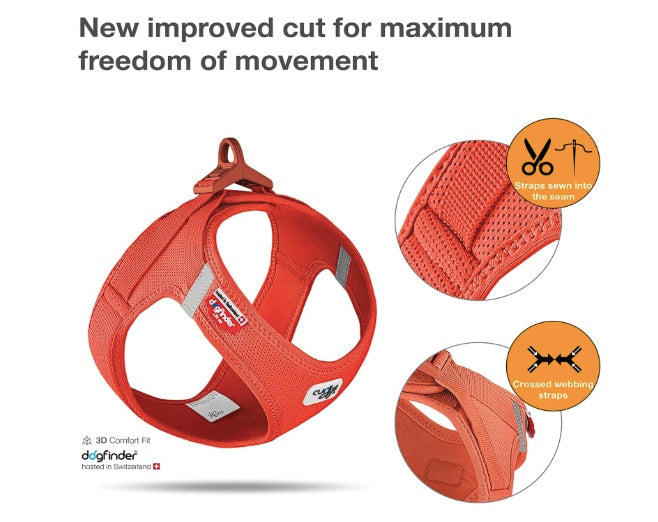 Swiss Design Curli Vest Harness is comfortable, lightweight and so easy to put on.