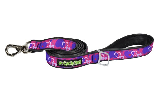Made from recycled materials with bottle opener for leash attachment.