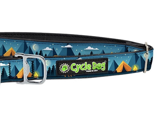 Cycle Dog waterproof dog collar is made from durable recycled materials.