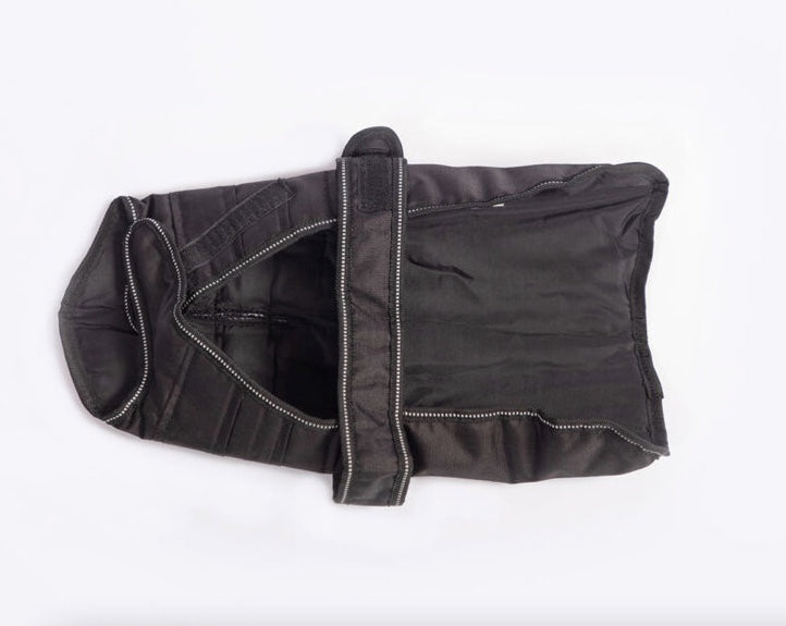 Waterproof dog coat.