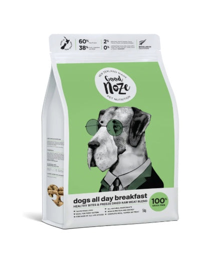 Kibble and Raw Mix dog food NZ