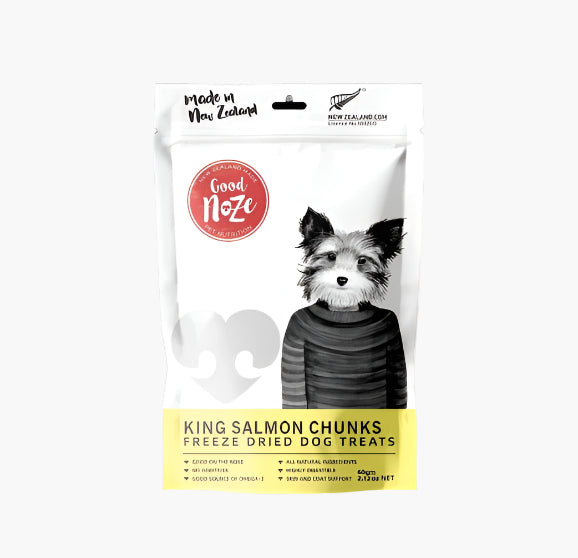 100% Nw Zealand King Salmon Chunks 60