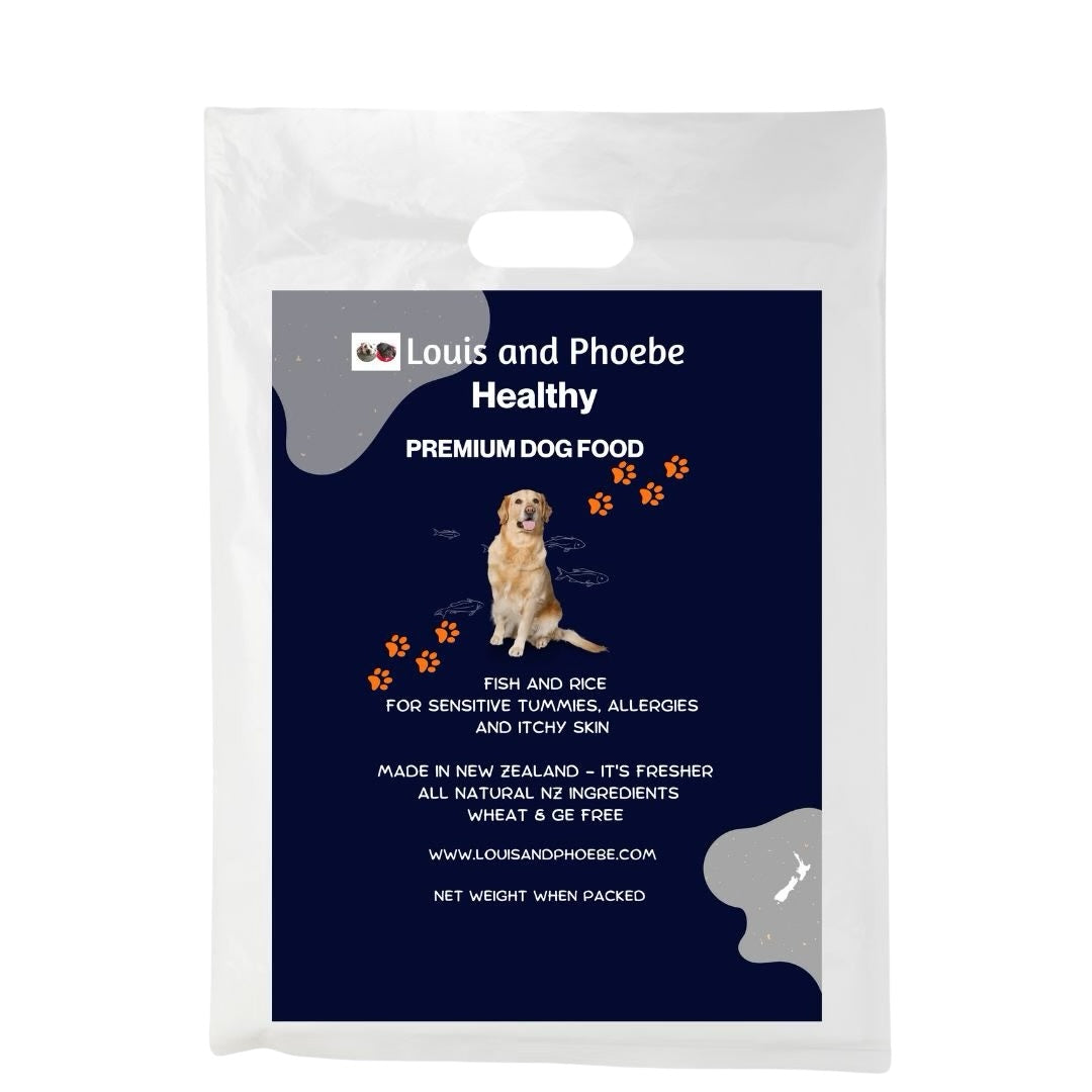 Sample of Fish and Rice Dog Food