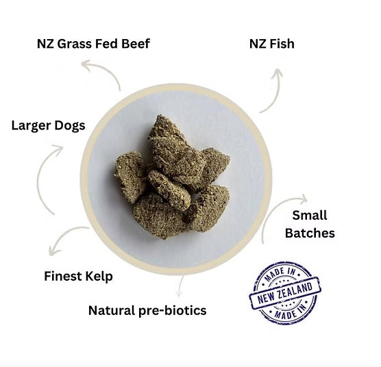 Large dog food Nuggets for larger breeds of dogs