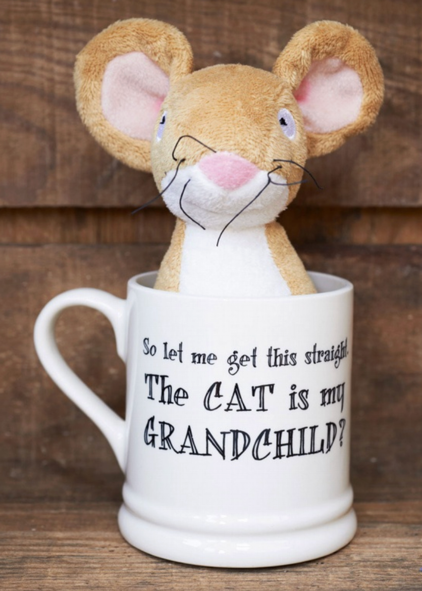 Porcelin mug that has the Cat is my grand child on it. New Zealand