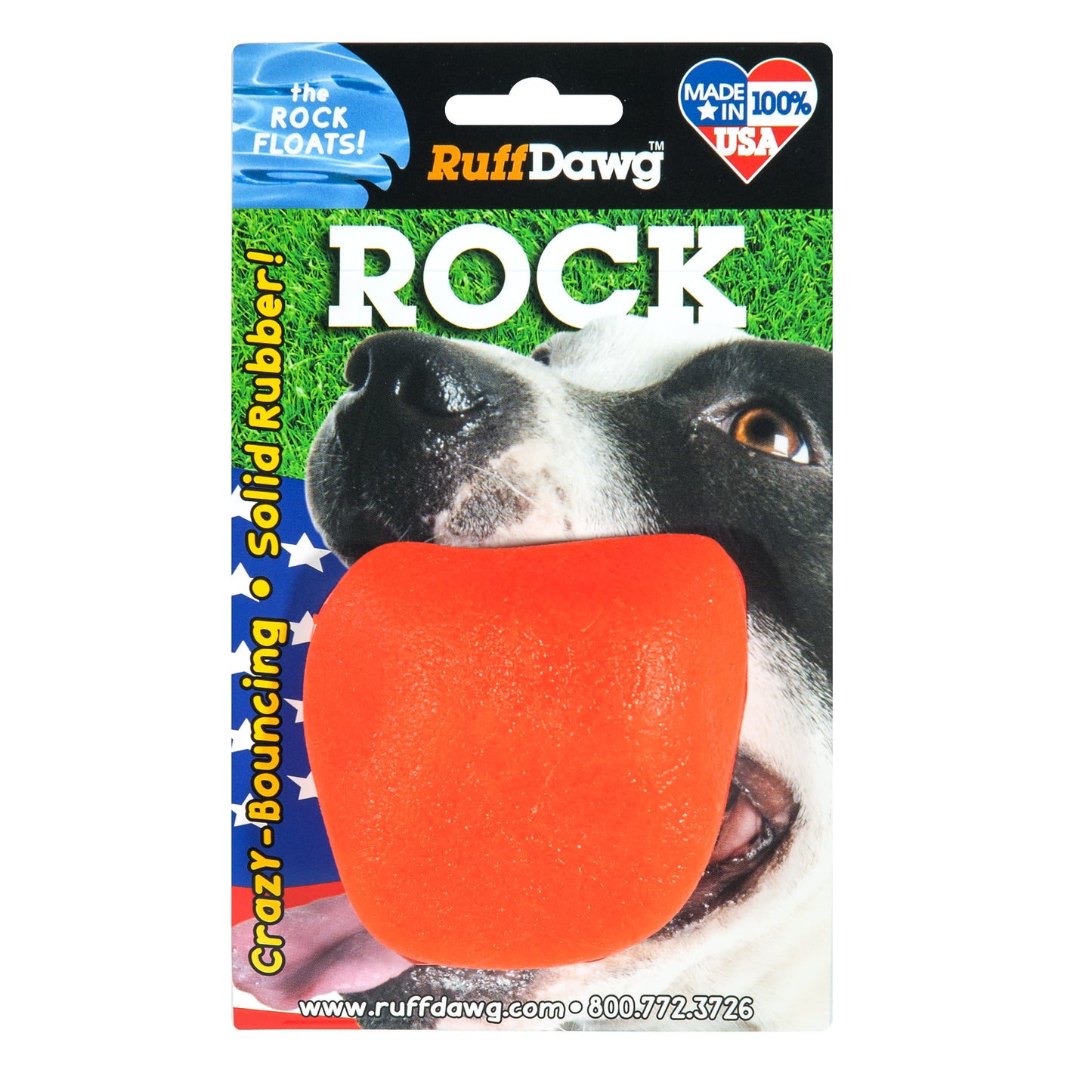 Solid Rubber floating dog toy