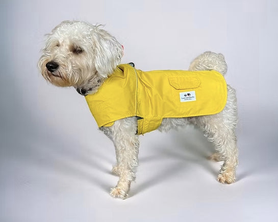 100% Waterproof Reversible Dog Raincoat