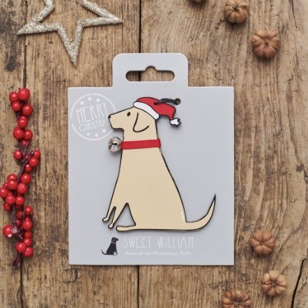 Golden Labrador Christmas Tree Decoration NZ