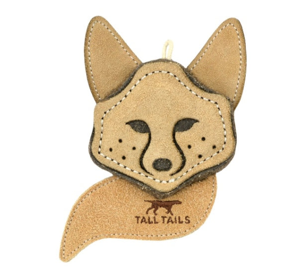 Leather dog toy