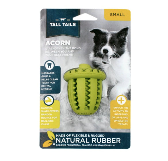 Made from natural rubber.