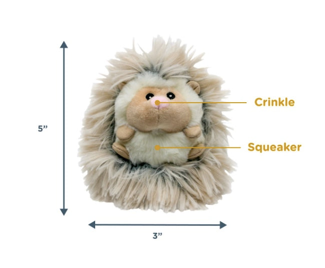 Soft plush Hedgehog dog toy for small dogs
