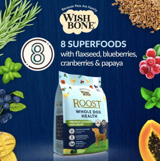 WishBone - 8 Superfoods Chicken dog food