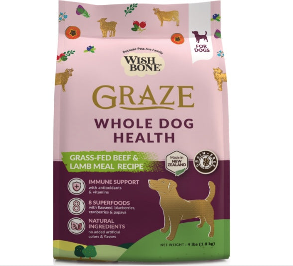 WishBone Graze Beef and Lamb.