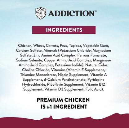 Addiction Ingredients for Chicken Canned Dinner.