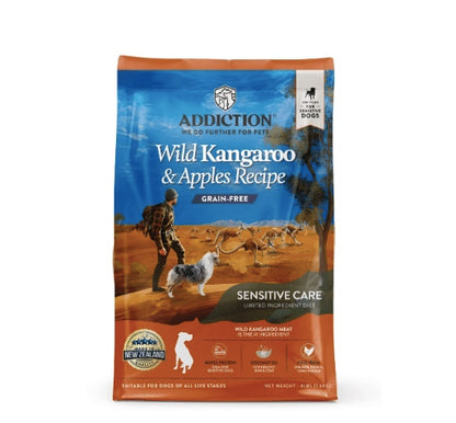 Grain Free, sensitive care.