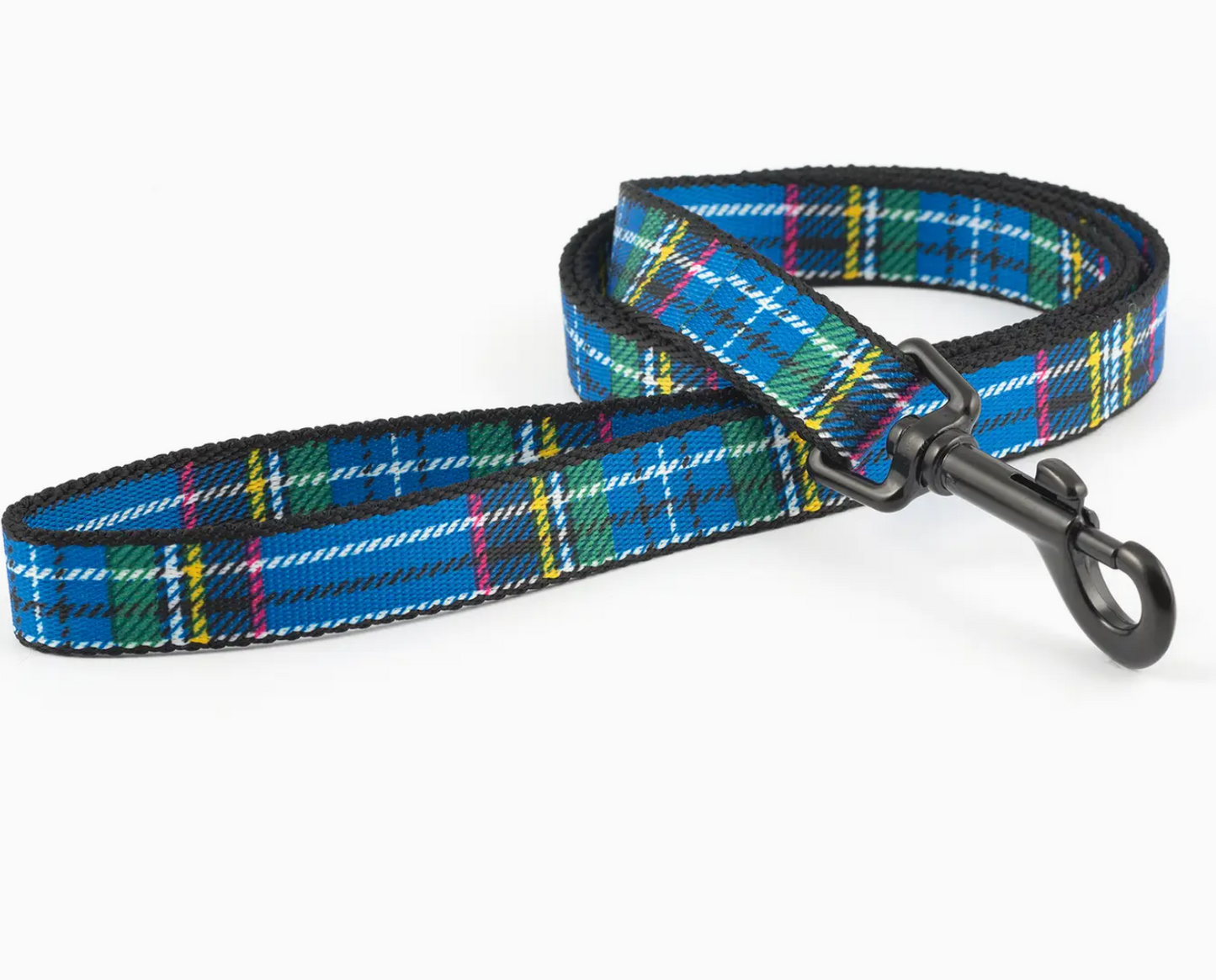 Blue tartan dog lead waterproof NZ - Australia