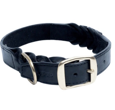 Beautifully hand crafted leather dog collar.