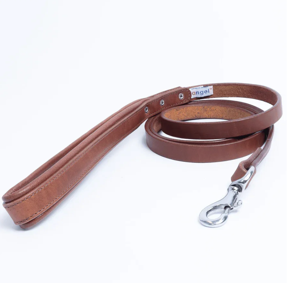Brown leather dog lead 6ft NZ