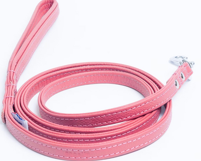pink leather dog lead NZ