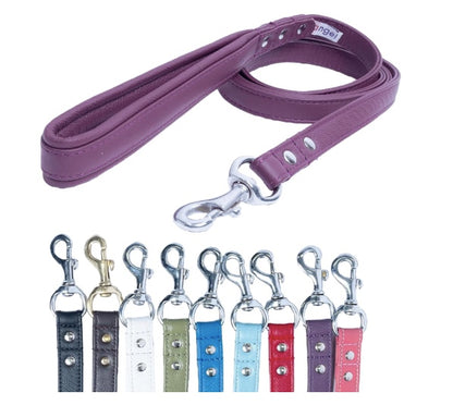 182cm / 6ft Long Leather dog lead 