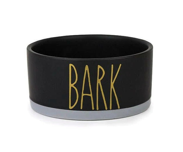 Ceramic dog bowl