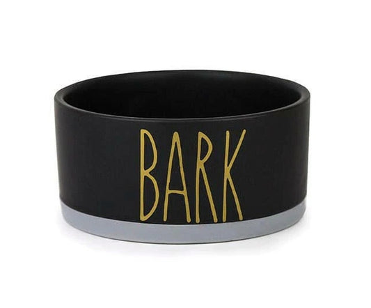 Ceramic dog bowl