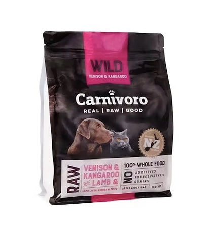 Ideal Raw pet food for cats and dogs.