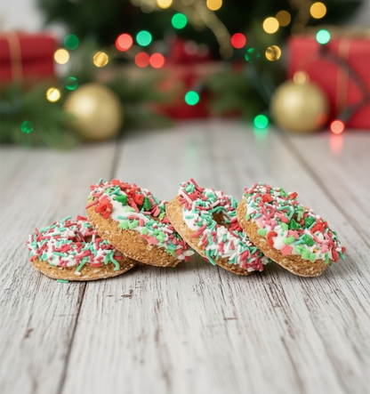 Peanut Butter Doggy Donuts