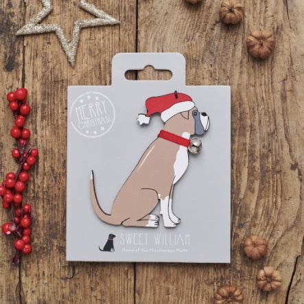 Christmas Decoration Boxer Dog