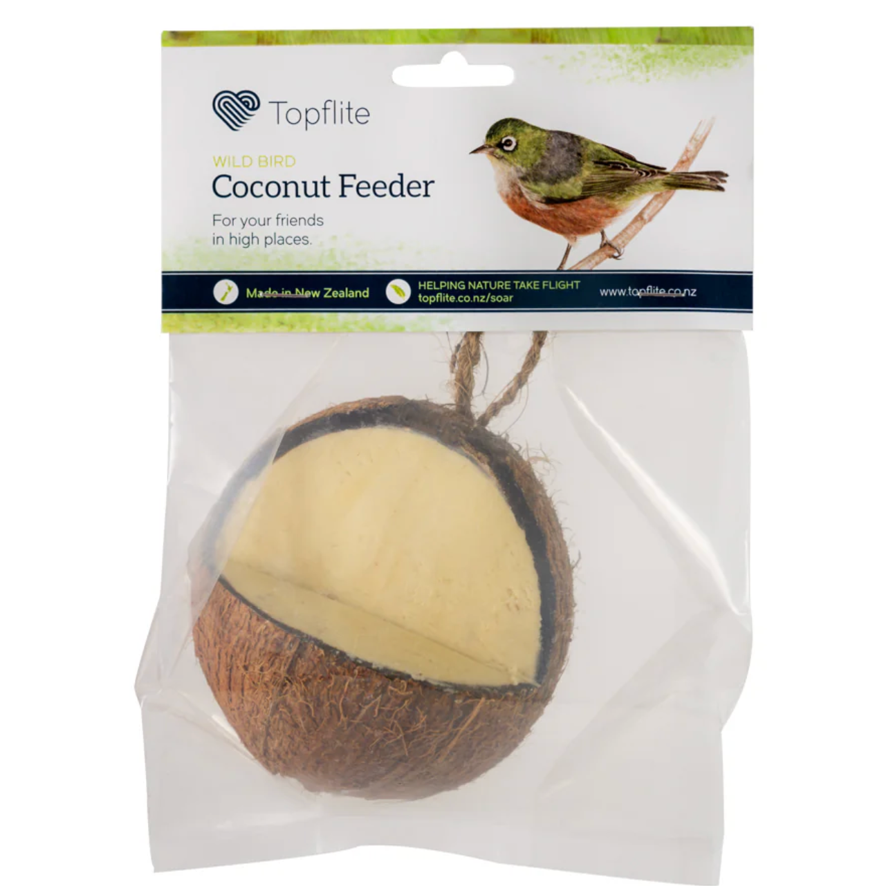 Coconut bird feeder NZ