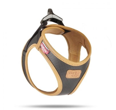 Apple Leather Curli Clasp Vest Dog Harness New Zealand