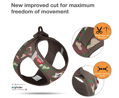 Improved cut for maximum freedom of movement.