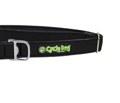 The Cycle Dog collar has a durable plastic buckle with a bottle opener for the lead.