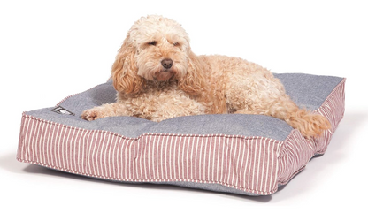 Dog lying on a Danish Design Boxed Duvet mat New Zealand