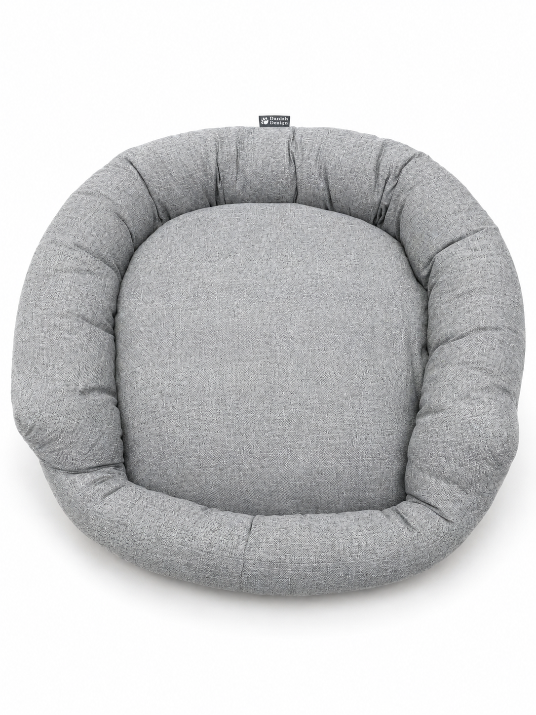 Light grey donut dog bed NZ
