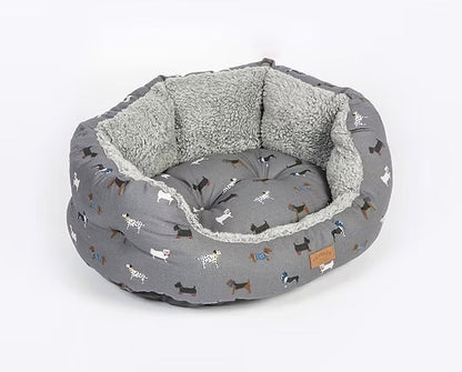 Luxury dog beds made in the UK.