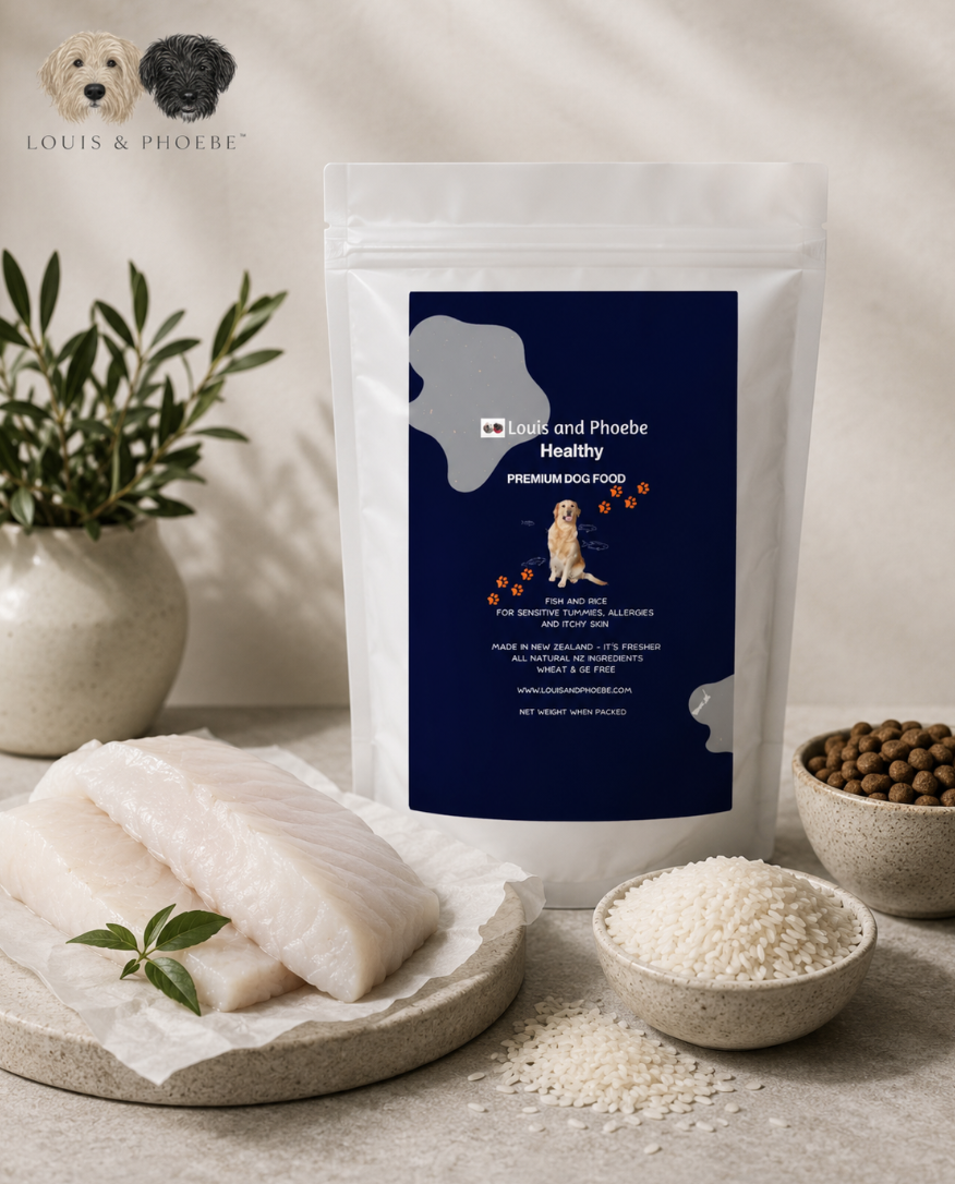 Fish and Rice dog food NZ